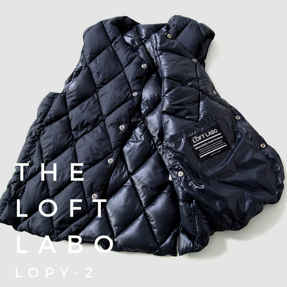 アウター&インナー両方活躍する珠玉のダウンベスト【The Loft Labo × NANGA : LOPY-2 MEN】