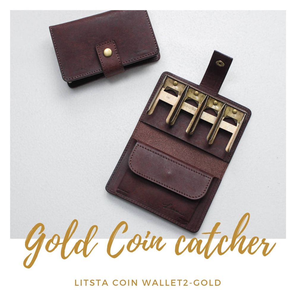 ゴールドバージョンが新登場 【LITSTA : Coin Wallet2 GOLD】