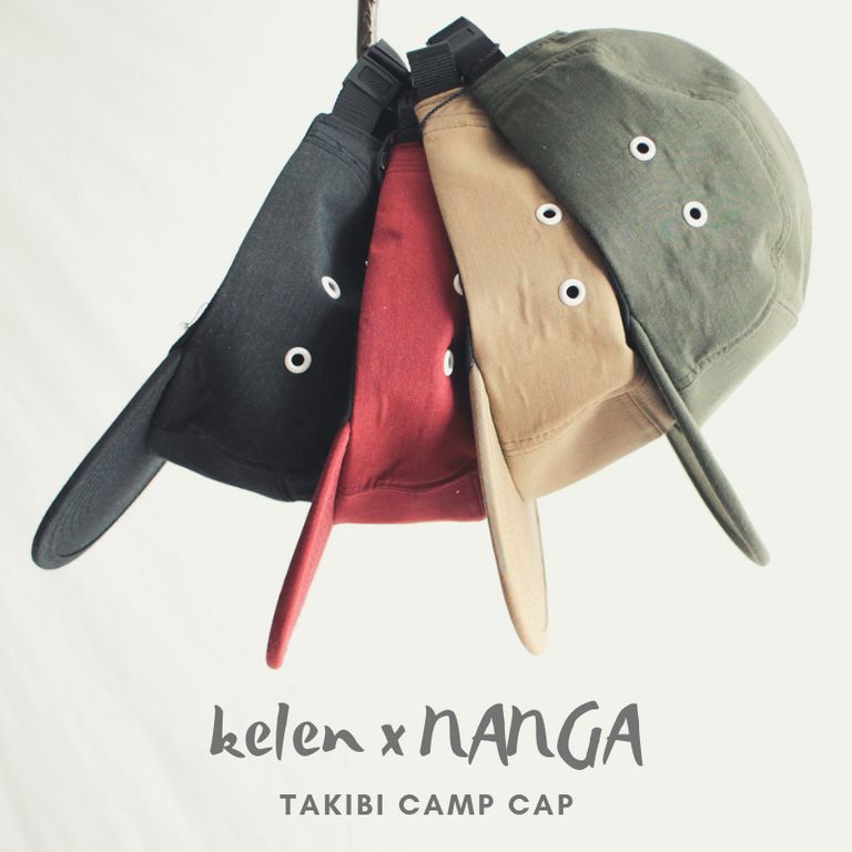 NANGAとコラボのスペシャルアイテム"其の壱"【kelen : TAKIBI CAMP CAP "Stiglitz"】