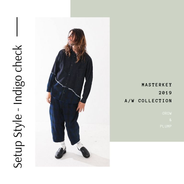 新しいタイプのセットアップスタイル【masterkey : GROW & PLUMP】