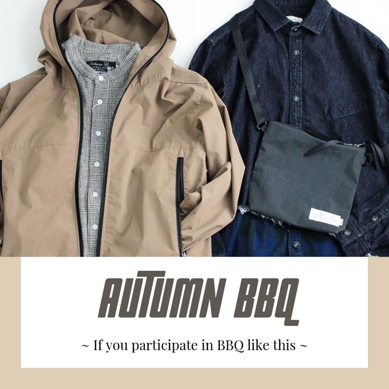 秋のBBQ