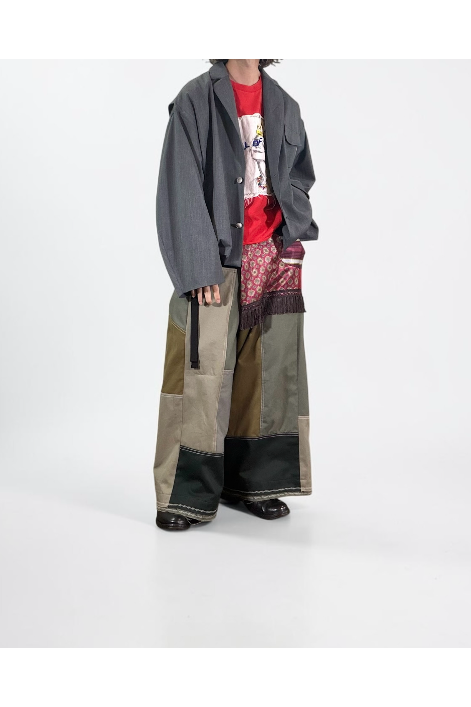 UTILITY FORMAL-JK / ユーティリティフォーマルジャケット : ラペルドジャケット - GRAY