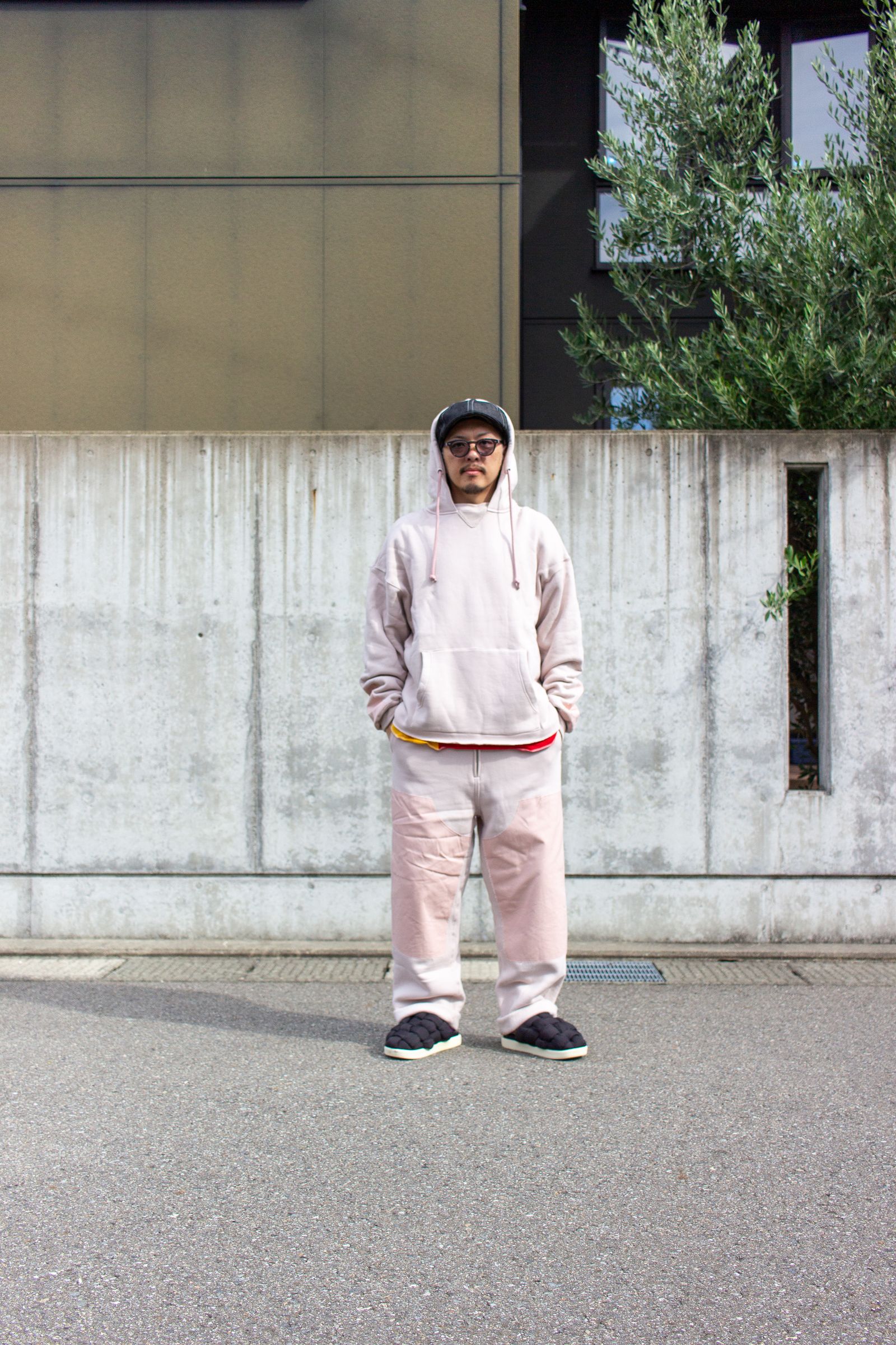 roundabout - スウェットパンツ : Sweat Double Knee Easy Pants