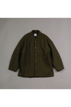 ノーカラージャケット : NO COLLAR EGG JACKET 