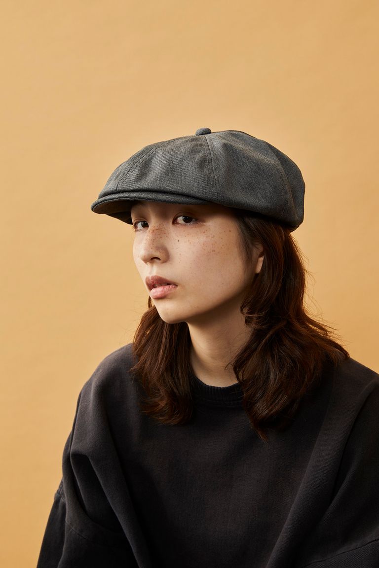 575LC LINEN CANVAS CASQUETTE / ECRU - キャスケット