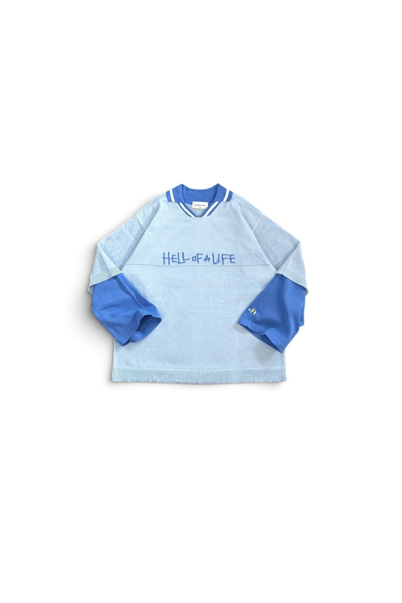 INVICTUS FC-KNIT / インビクタス フットボールニット : ゲームシャツ - BLUE