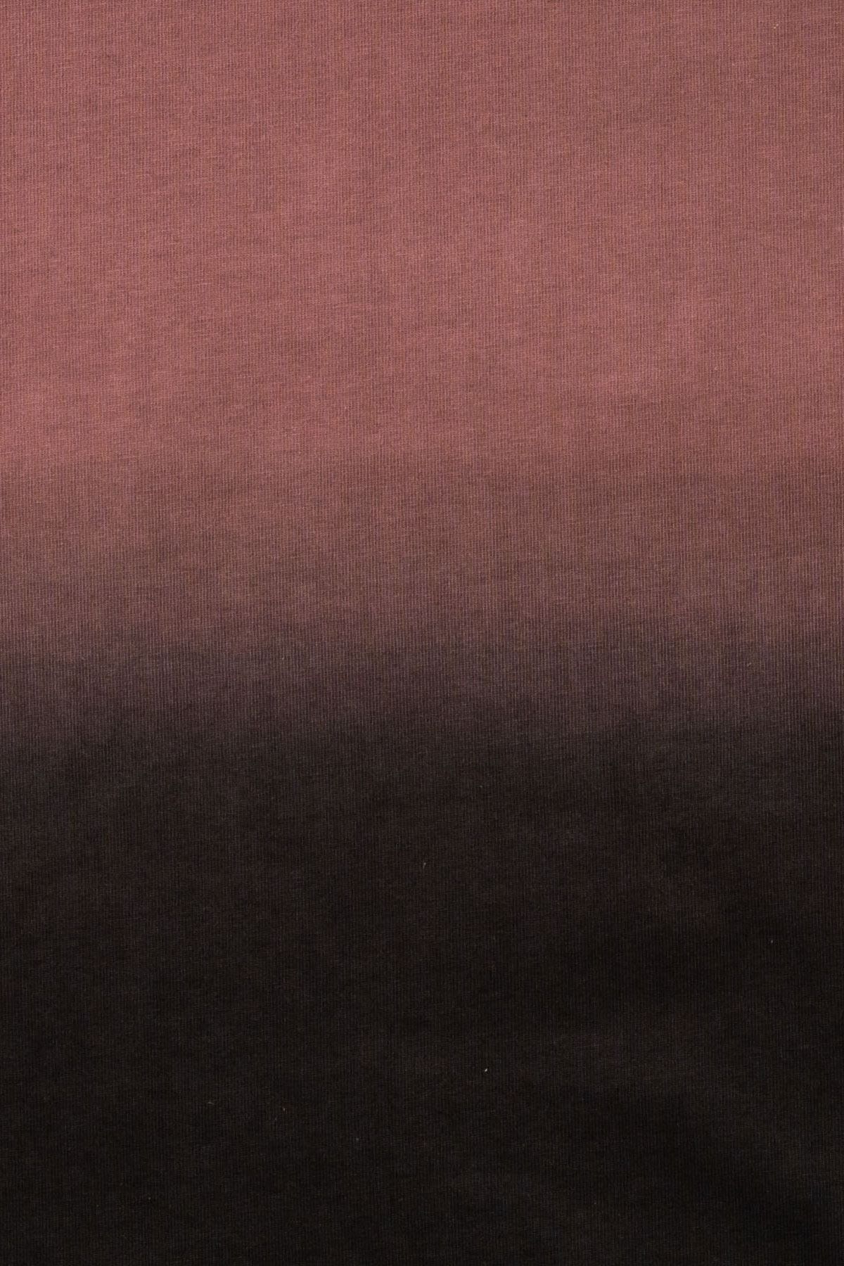 PABLO / STEP DYEING TOP グラデーション染めTシャツ - SMOKEPINK