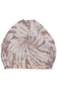 tie-dye thermal longsleeve Tee / タイダイサーマルロンTee