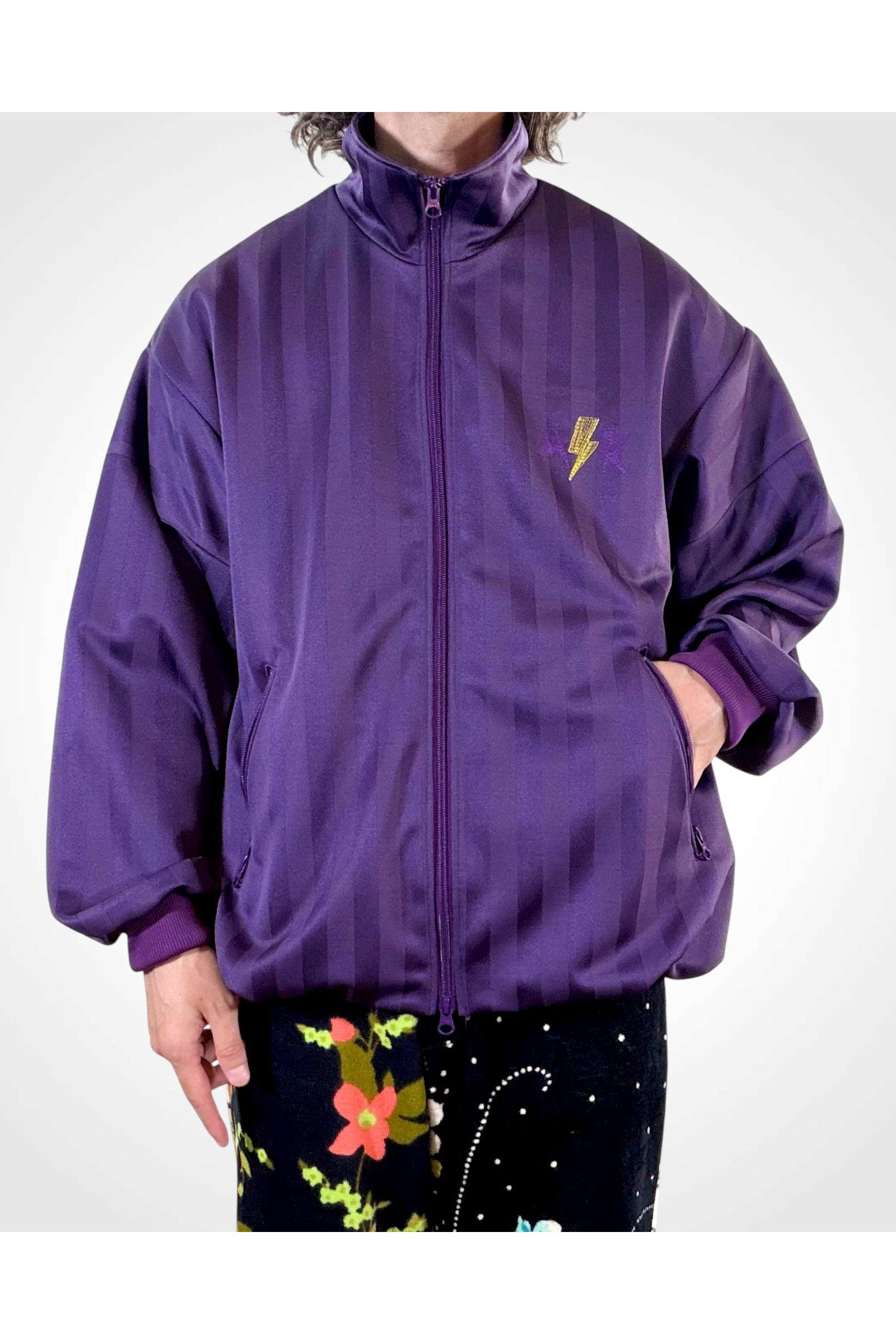 RODMAN-JK / ロッドマン ジャケット : ジャージジャケット - PURPLE