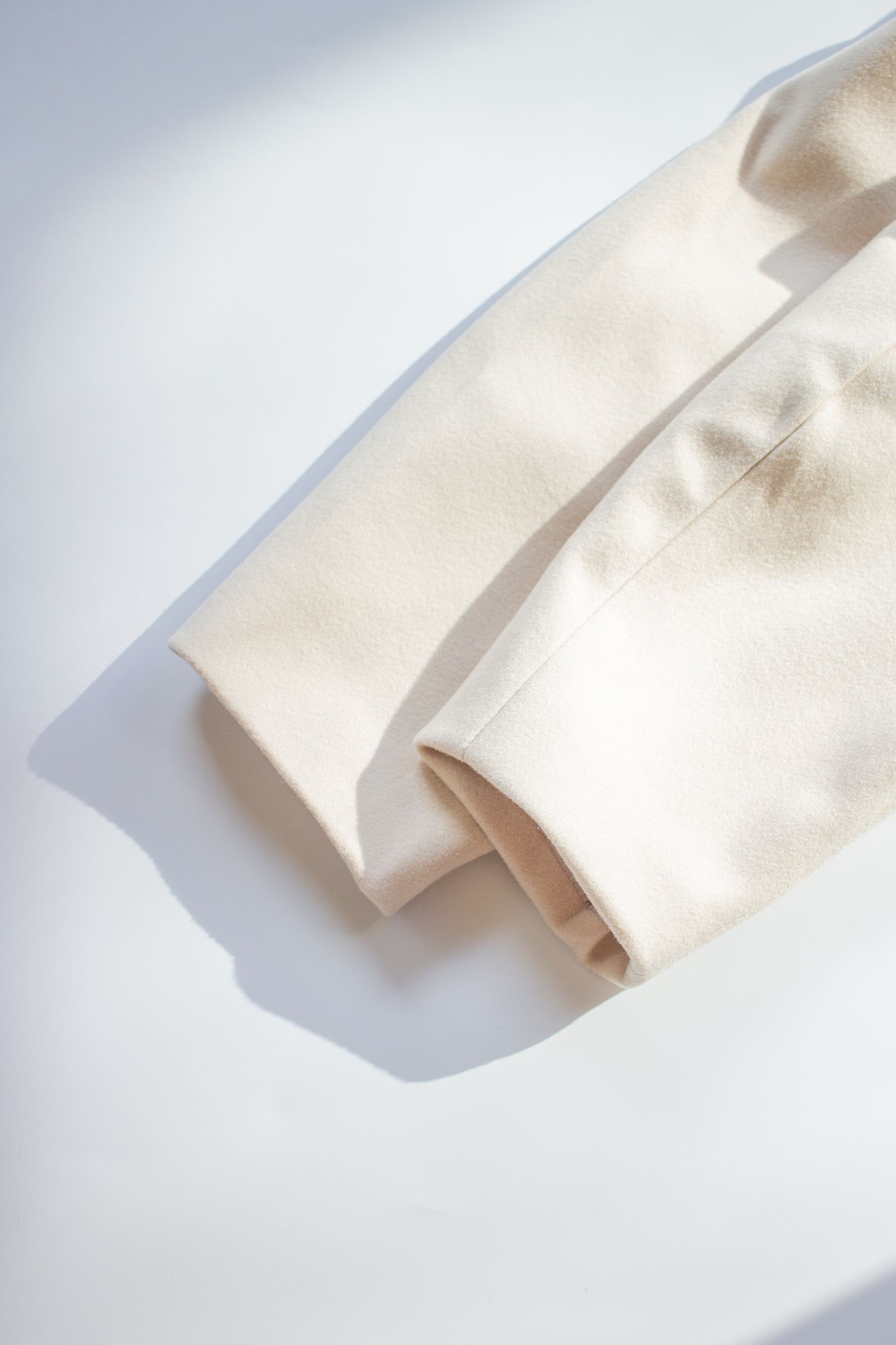 ノーカラージャケット : NO COLLAR EGG JACKET "RIOT" / ノーカラーエッグジャケット - ECRU
