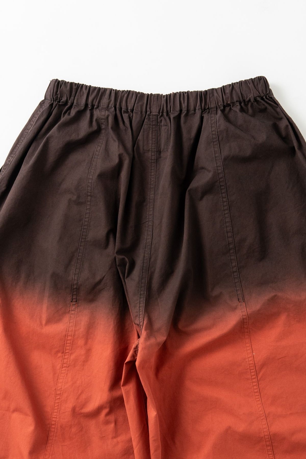 RAOUL / STEP DYEING PANT グラデーション染めトラウザー - TERACOTTA