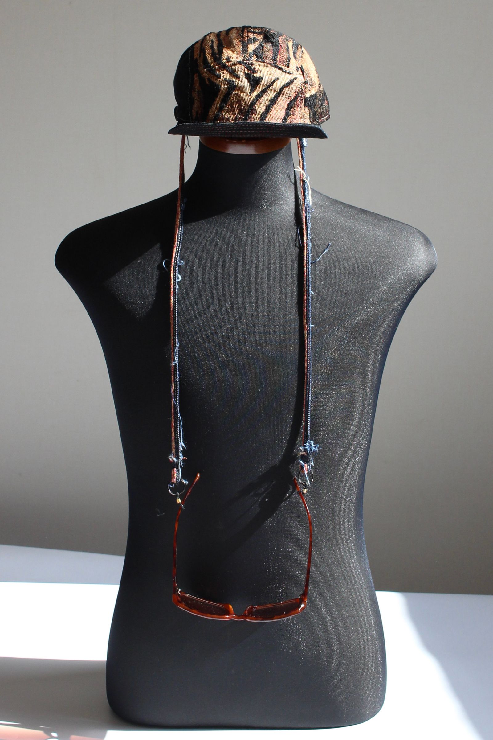 Glass Cord CAP - Cerambycidae / グラスコードキャップ 【帆布xゴブラン】