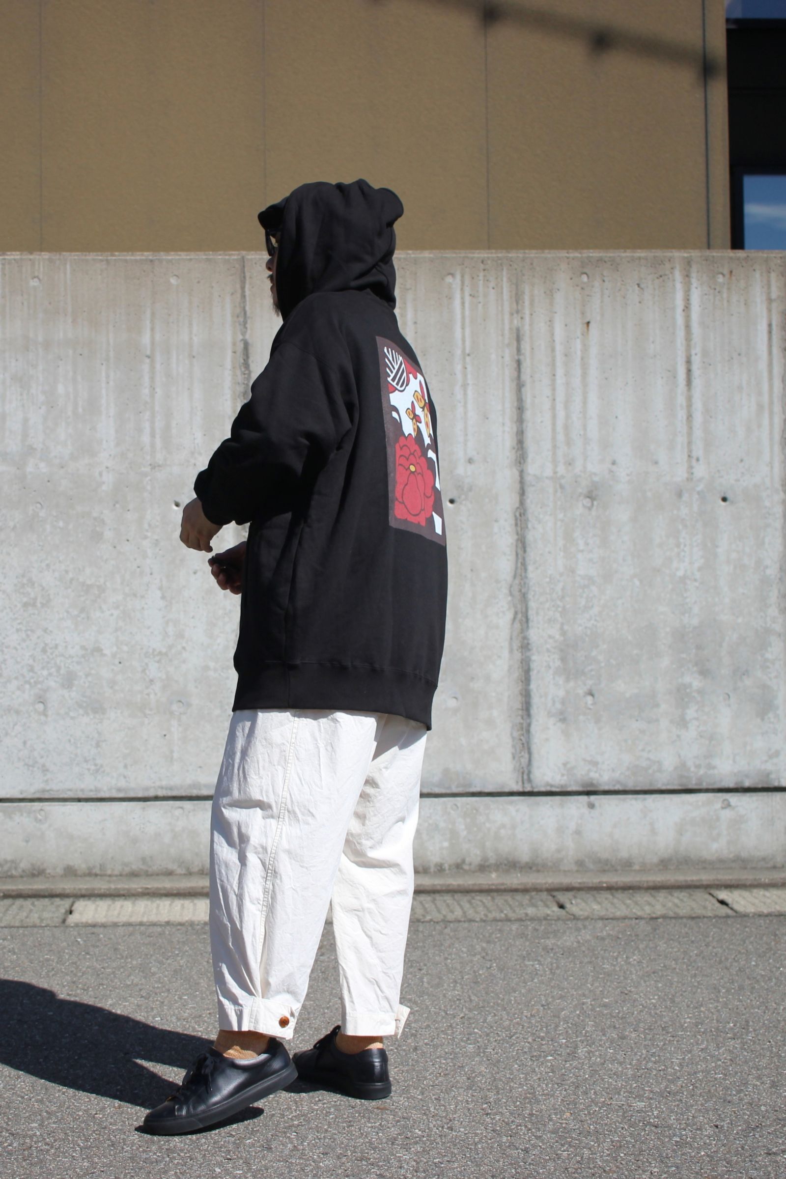 旭花(Asaka) : Hanafyda hoodie / 花札フーディー