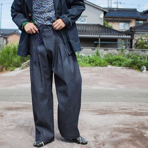 秋のセットアップ風スタイル