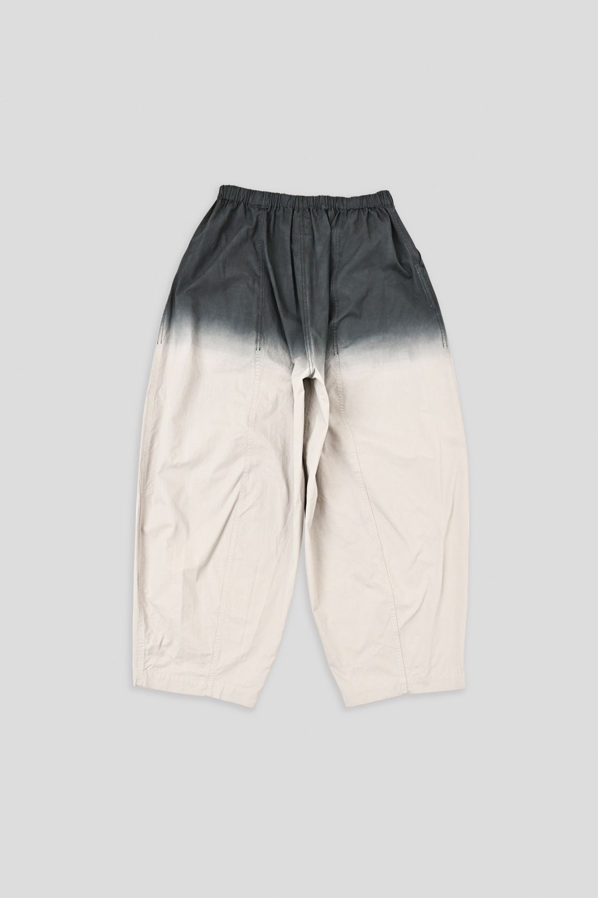 RAOUL / STEP DYEING PANT グラデーション染めトラウザー - LIGHTGRAY