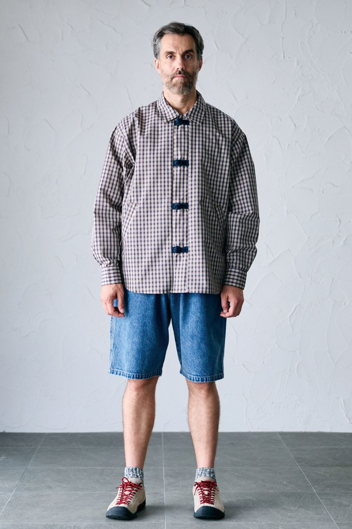 PURISM / EASY CARPENTER SHORT デニムイージーショーツ - INDIGO