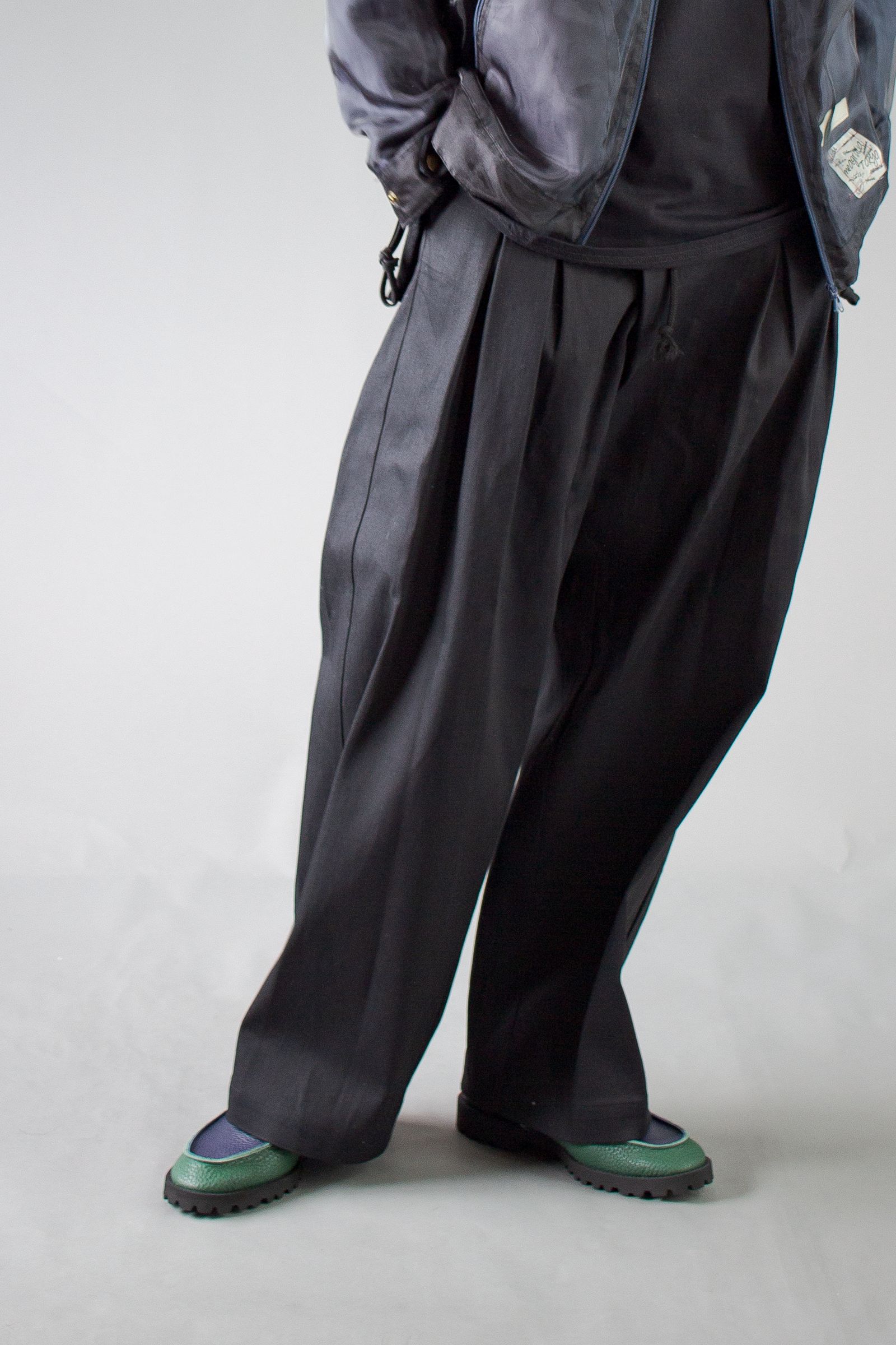 denim fisherman PT - black