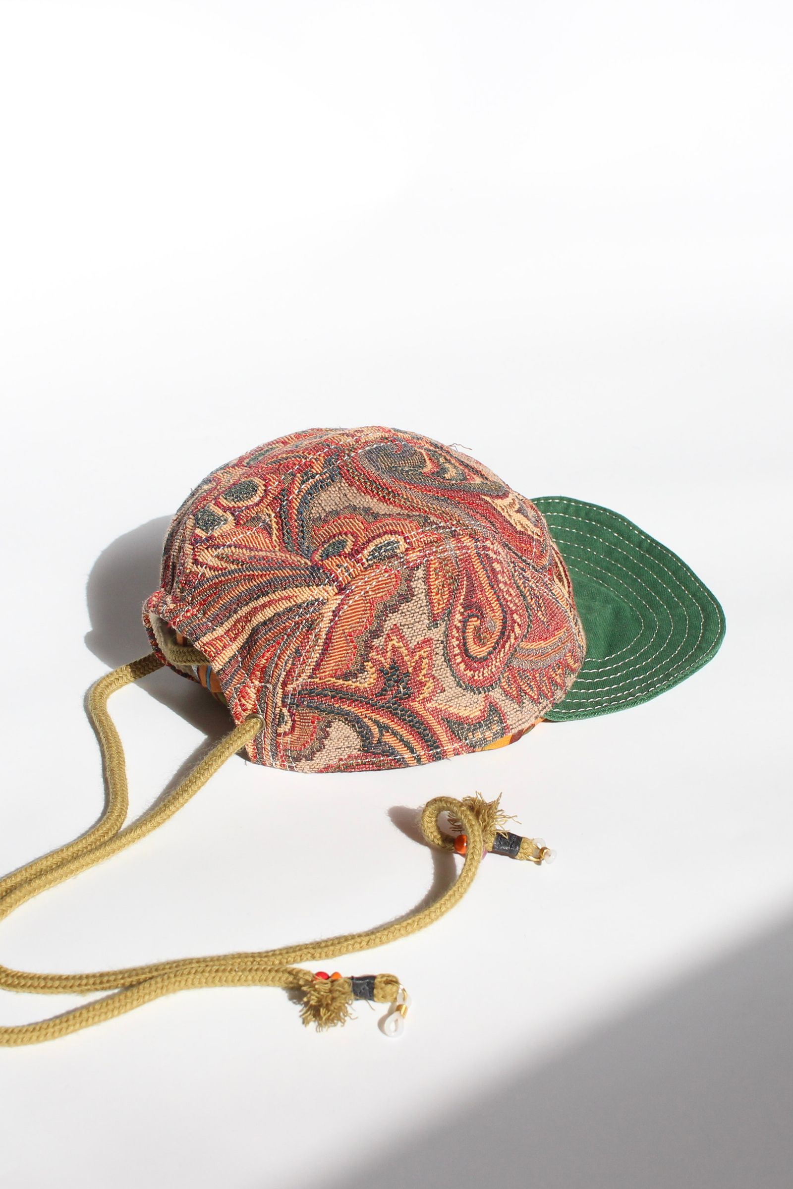 Glass Cord CAP - Cerambycidae / グラスコードキャップ 【ゴブラン x 帆布】