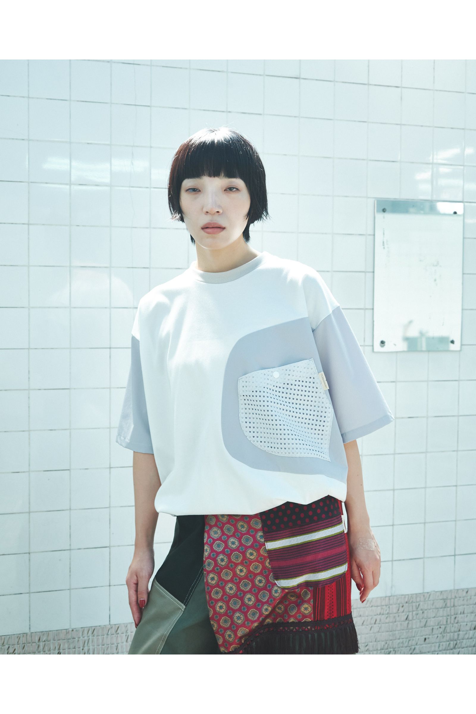 JOURNEY-TEE  / ジャーニーTシャツ : ポケットTシャツ - WHITE