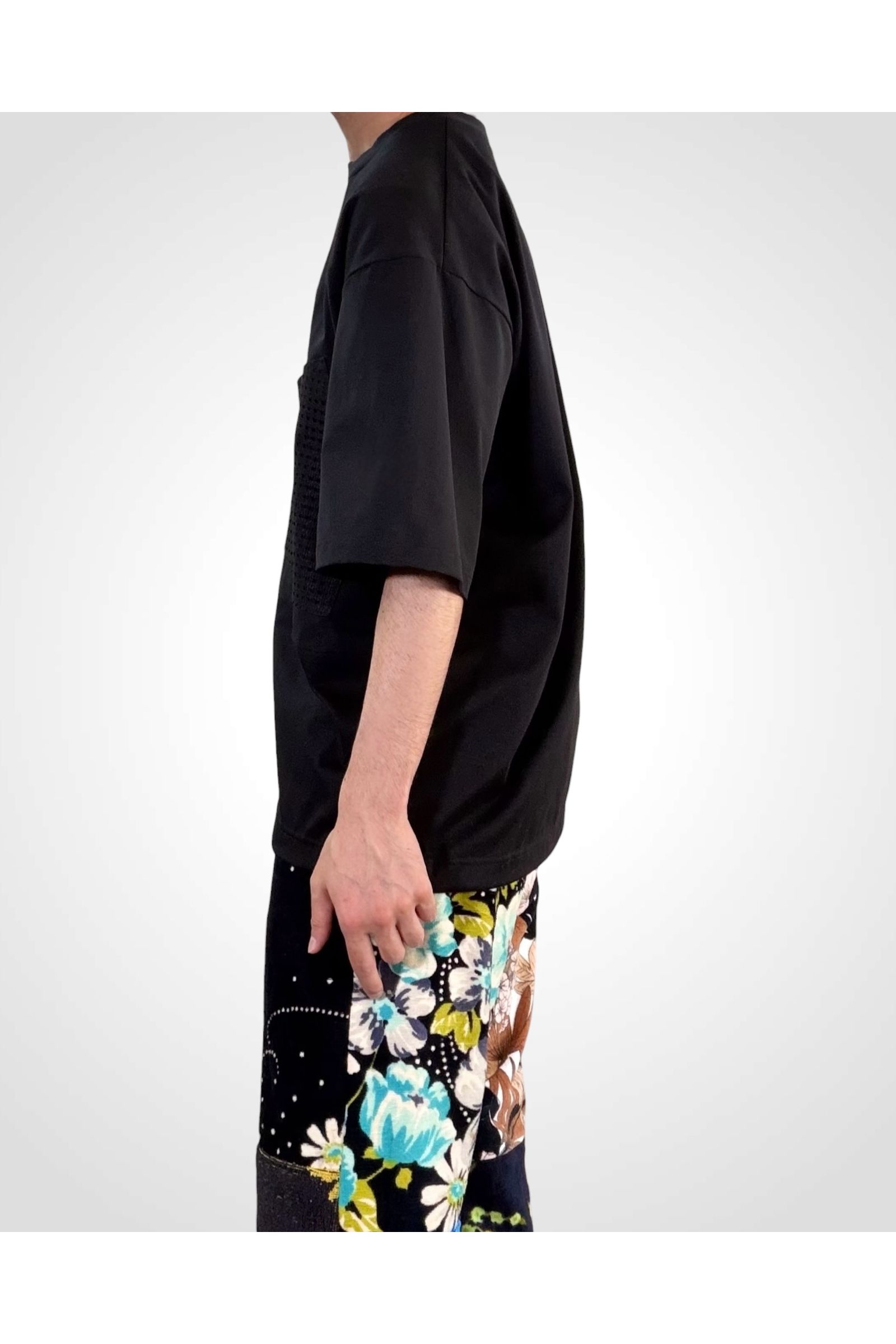 JOURNEY-TEE  / ジャーニーTシャツ : ポケットTシャツ - BLACK