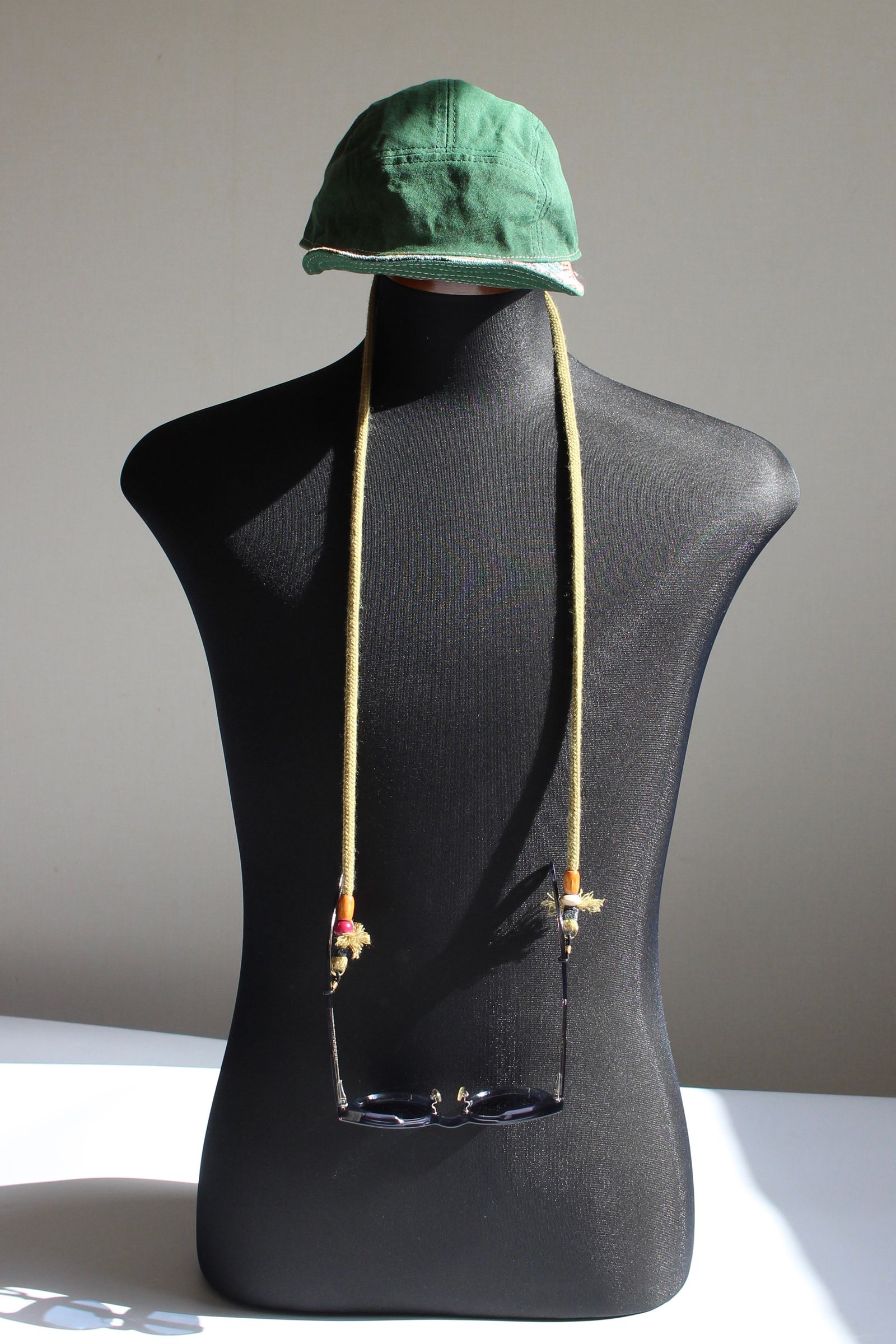 Glass Cord CAP - Cerambycidae / グラスコードキャップ 【帆布 x ゴブラン】