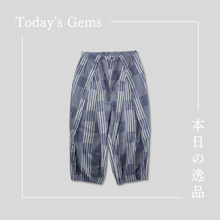 本日の逸品【meagratia : stripe wide easy PT】
