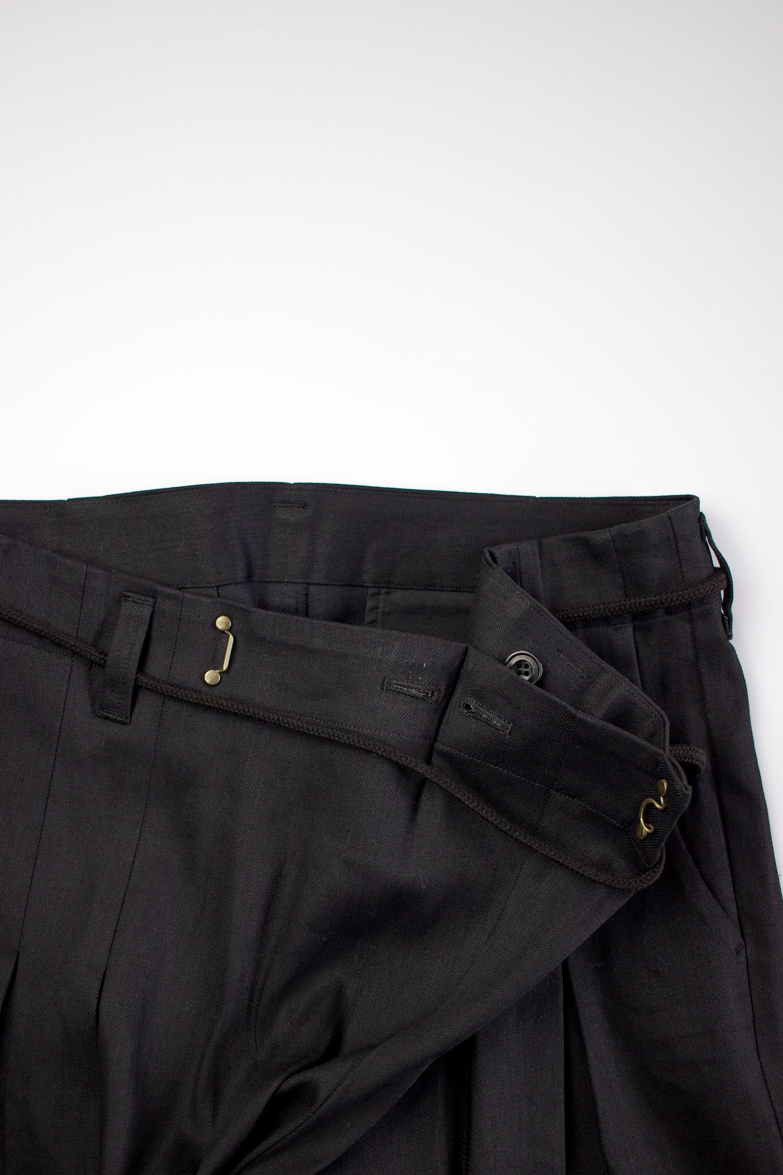 denim fisherman PT - black