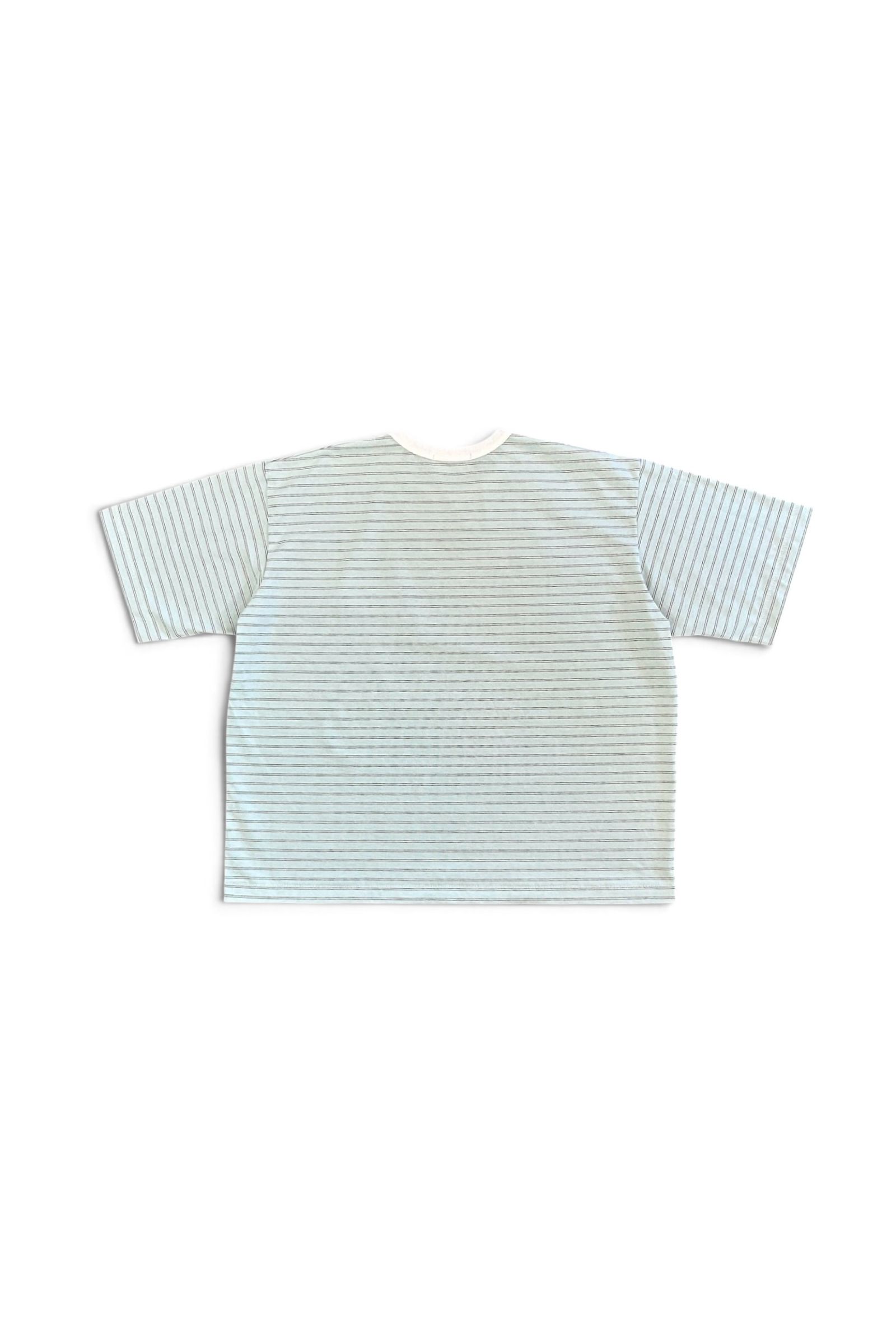 ECHOES-TEE  / エコーズTシャツ : ボーダーTシャツ - MINT