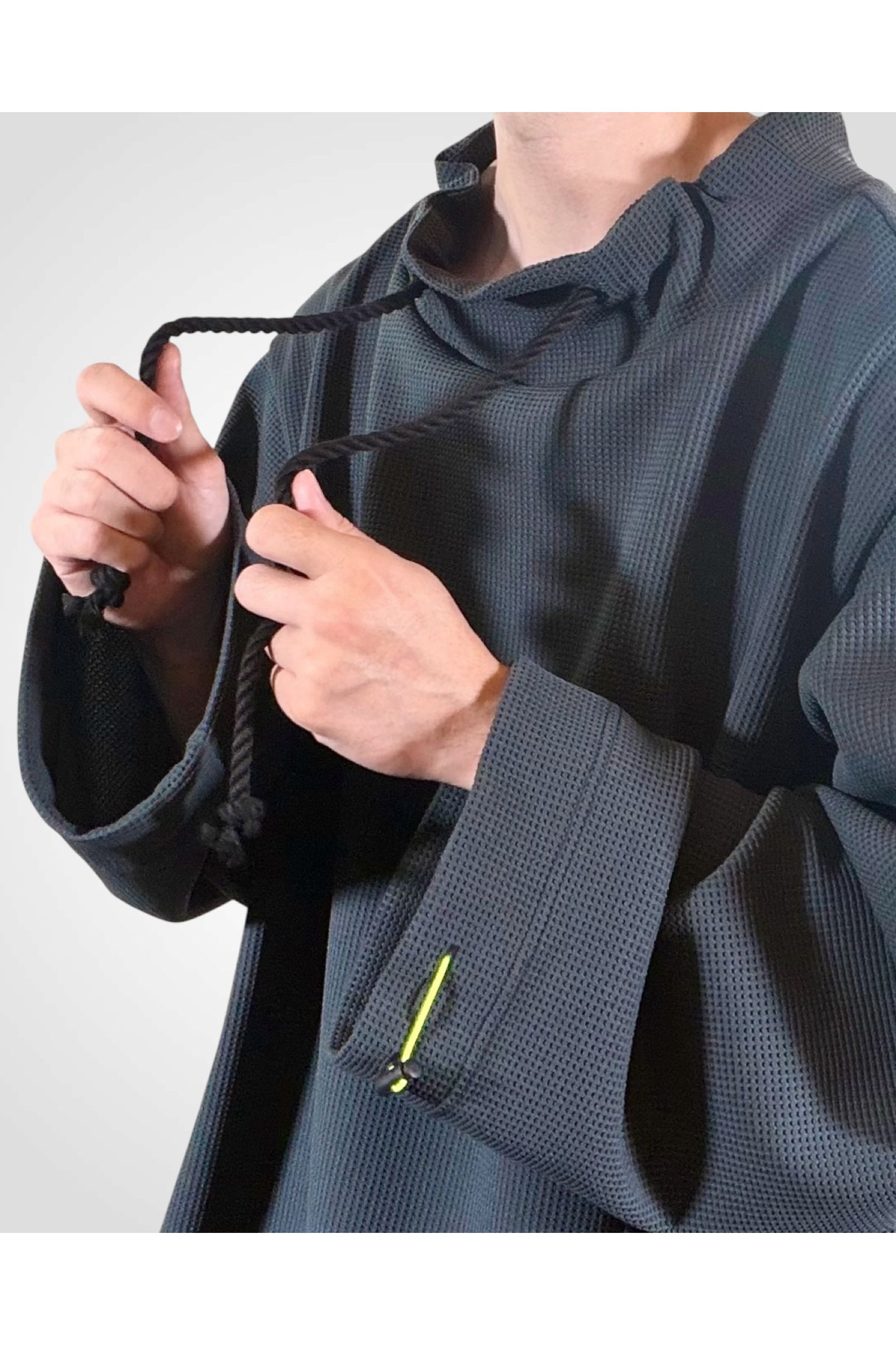 FISHERMAN-SWAET / フィッシャーマン スウェット : モックネックプルオーバー - GREEN