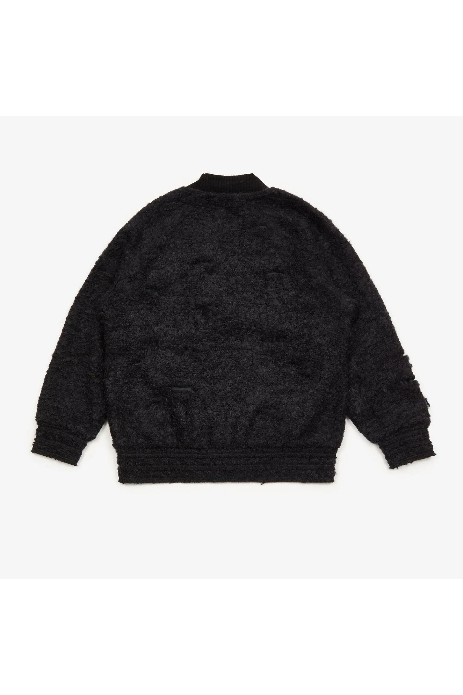 Loop tweed cardigan / ループツイードカーディガン - BLACK