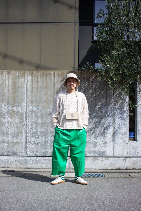 カラーパンツで気分UP『VOO + masterkey + roundabout + T.S.L CUB』
