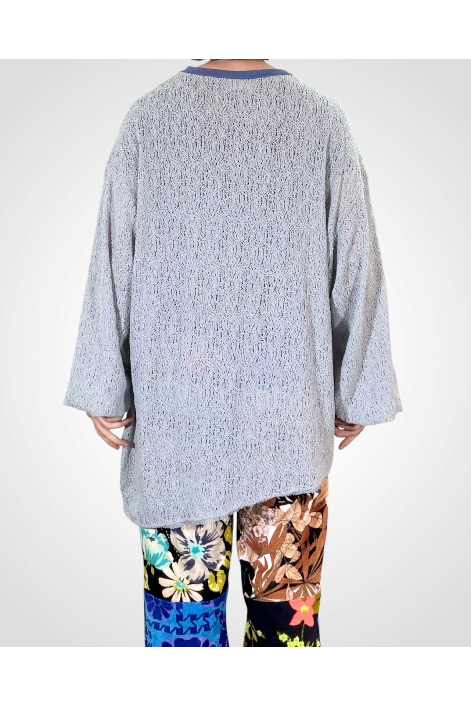PISTOLS-L/TEE / ピストルズ ロングスリーブTシャツ : アシンメトリープルオーバー - BLUE