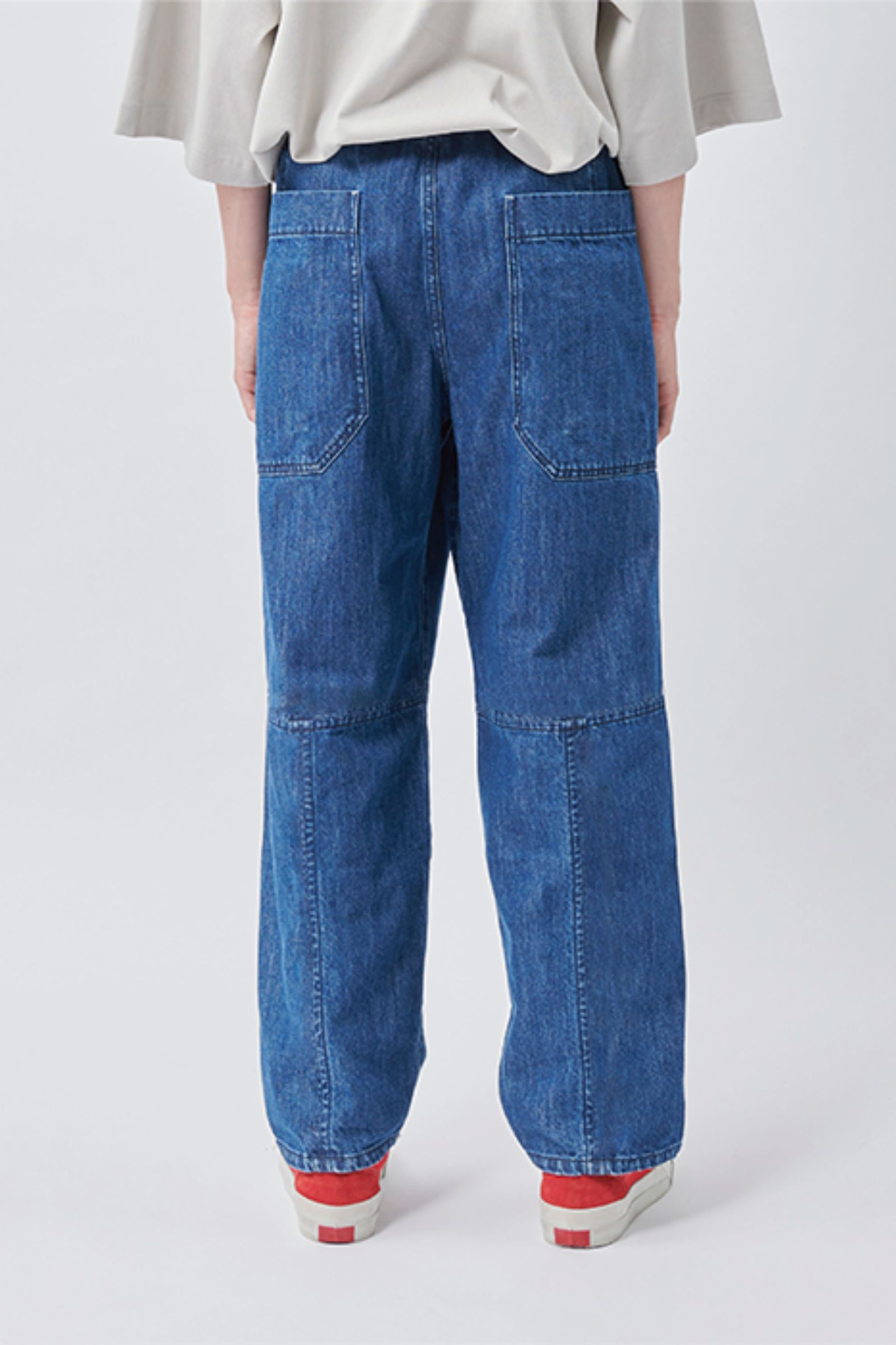 デニムパンツ : VINTAGE COCOON DENIM / ヴィンテージコクーンデニム "GUSLI" - インディゴ