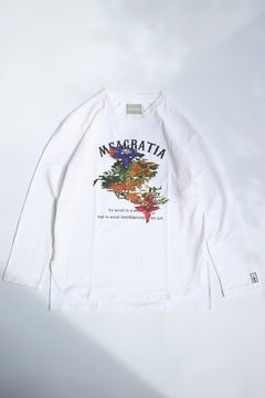 Print long sleeve Tee  / プリントロングスリーブT shirt