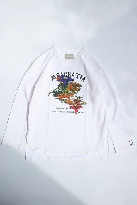 Print long sleeve Tee  / プリントロングスリーブT shirt