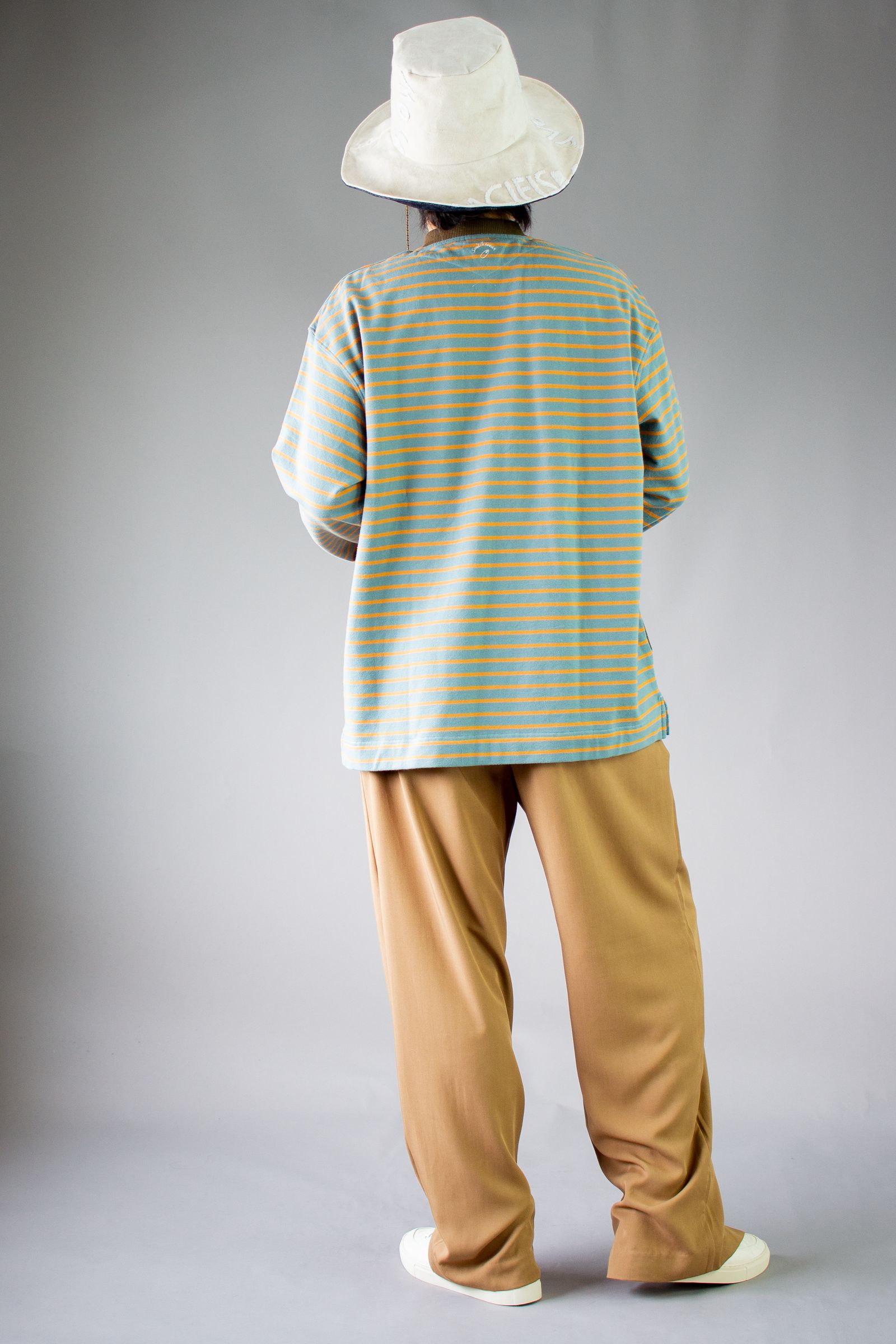 受注会アイテムを使ったスタイルサンプル [Frame switchwear + meagratia + FOOT INDUSTRY]
