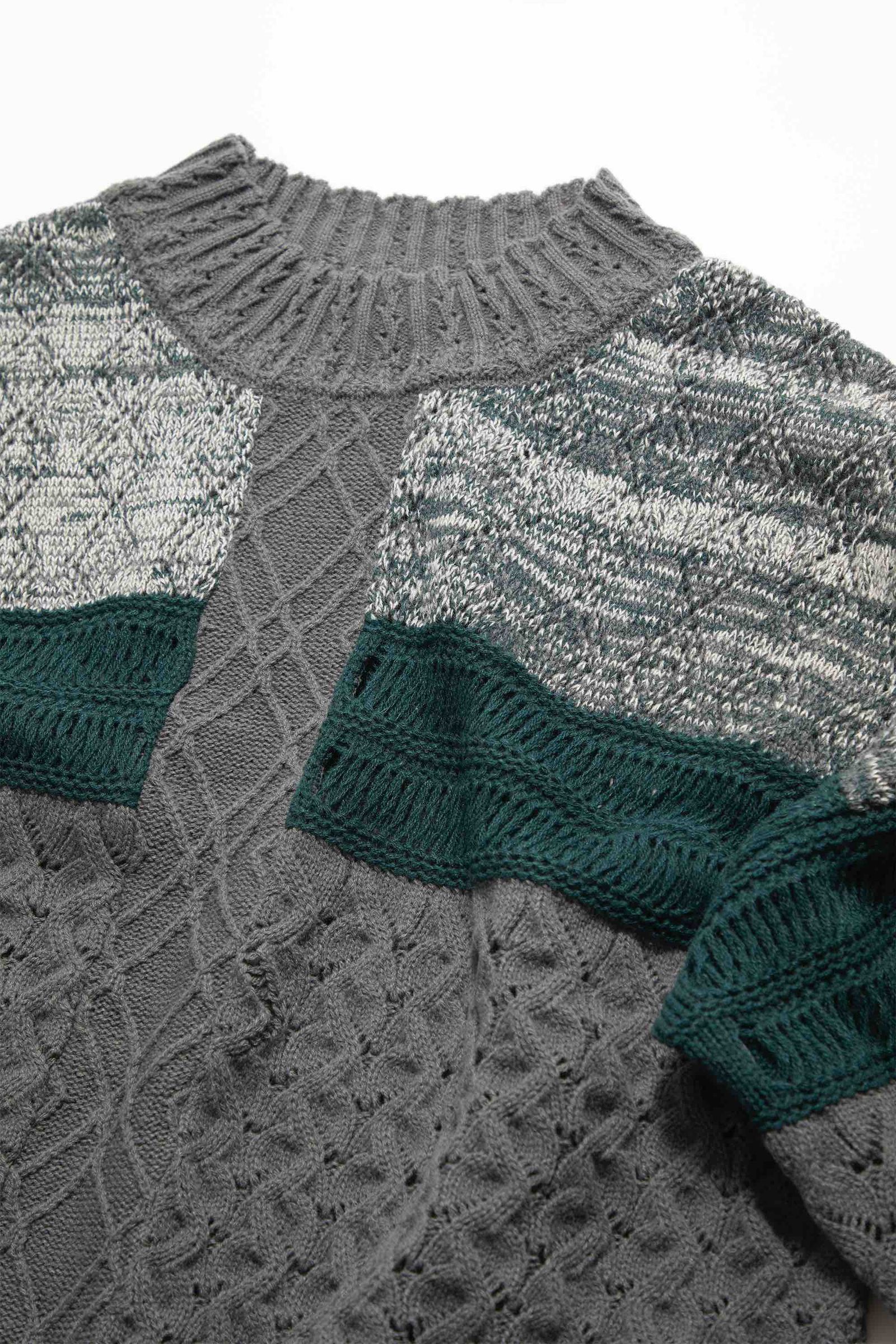 knit P/O - gray