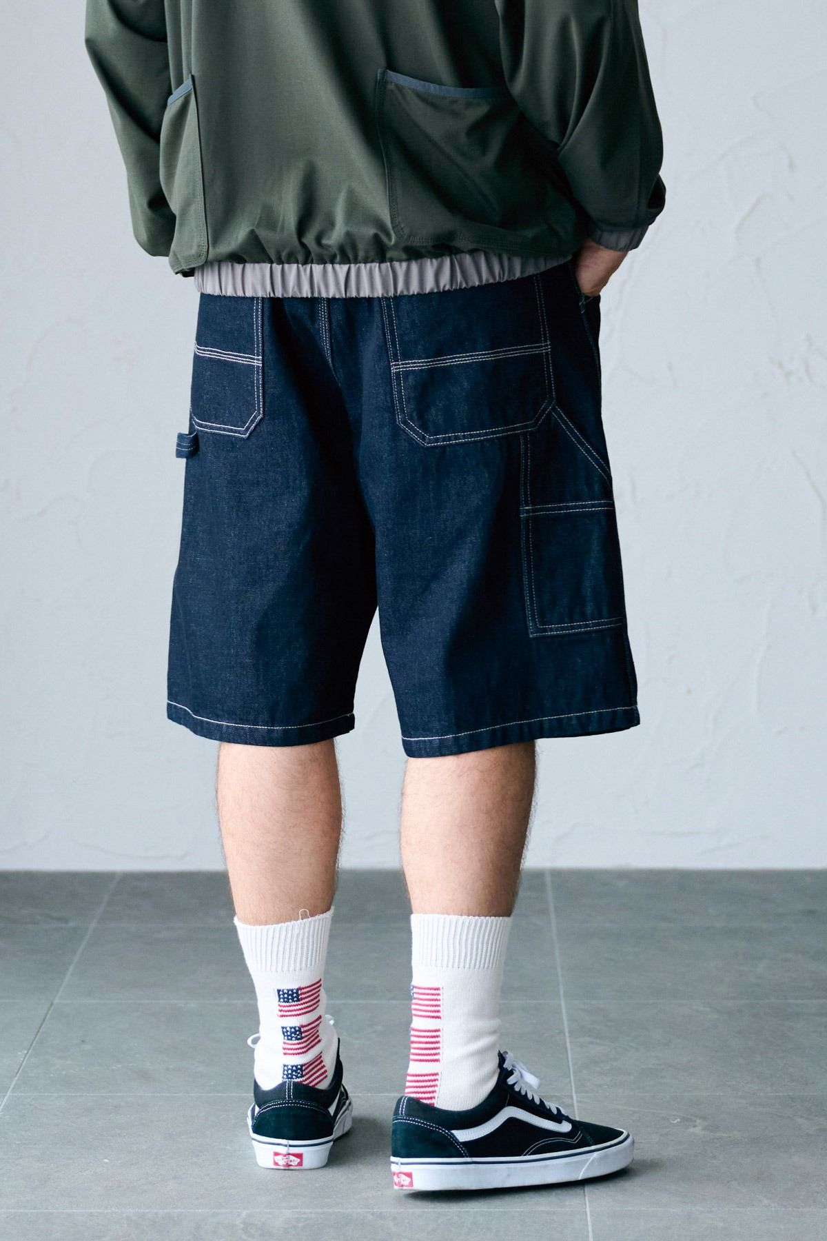 PURISM / EASY CARPENTER SHORT デニムイージーショーツ - ONEWASH