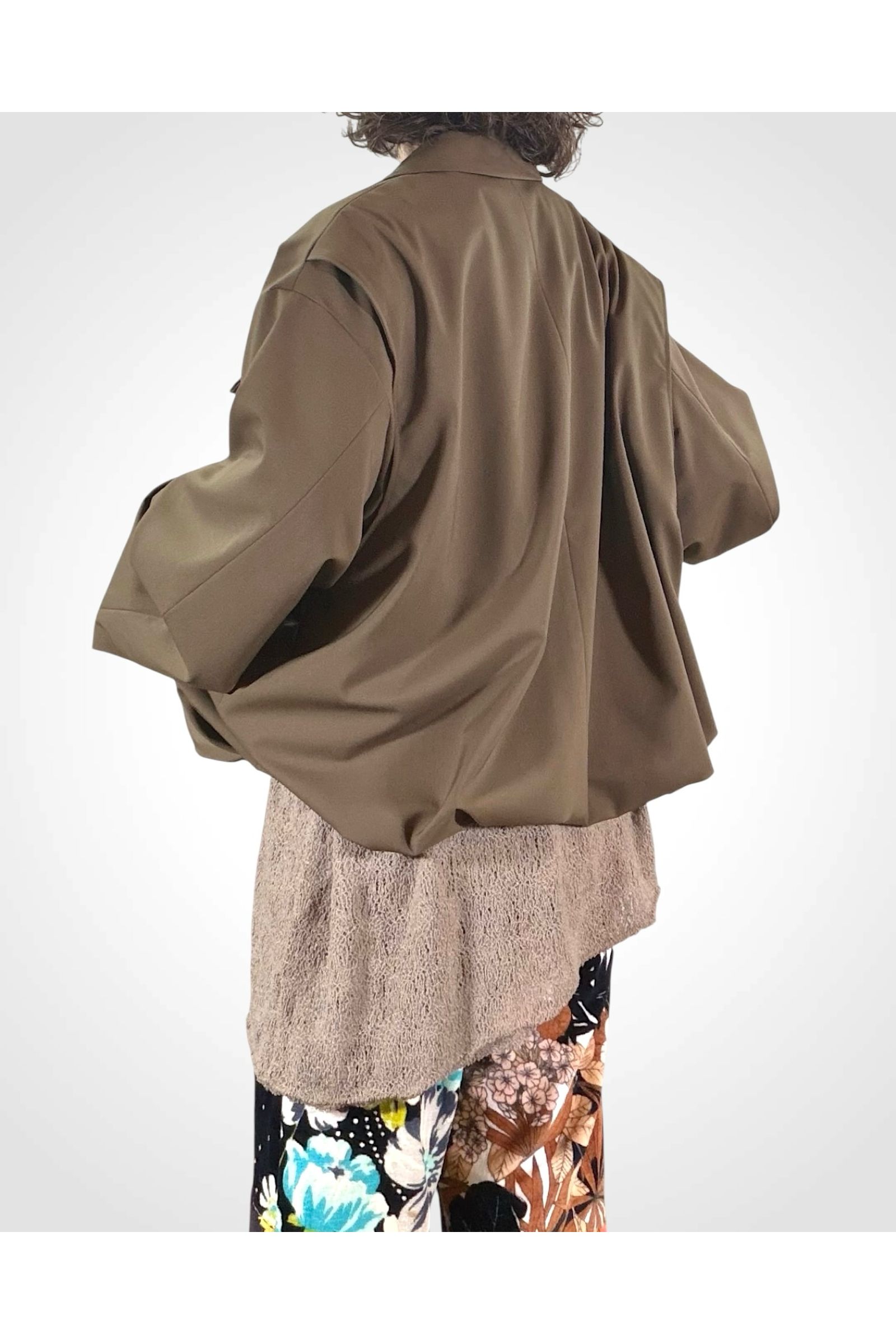 UTILITY FORMAL-JK / ユーティリティフォーマルジャケット : ラペルドジャケット - KHAKI