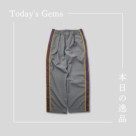 meagratia - side open slacks - gray | tomoshibi