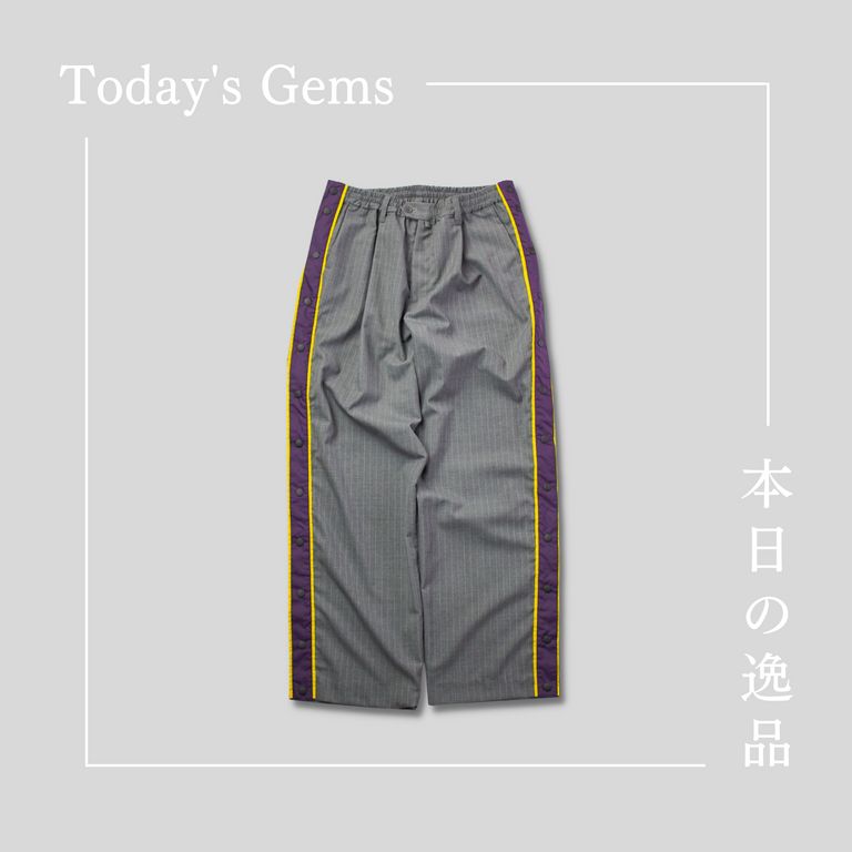 本日の逸品【meagratia : side open slacks】