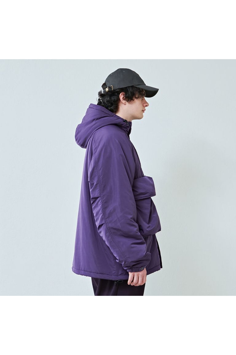 kelen - 中綿ジャケット : BIG POCKET HOODED PUFF JACKET 