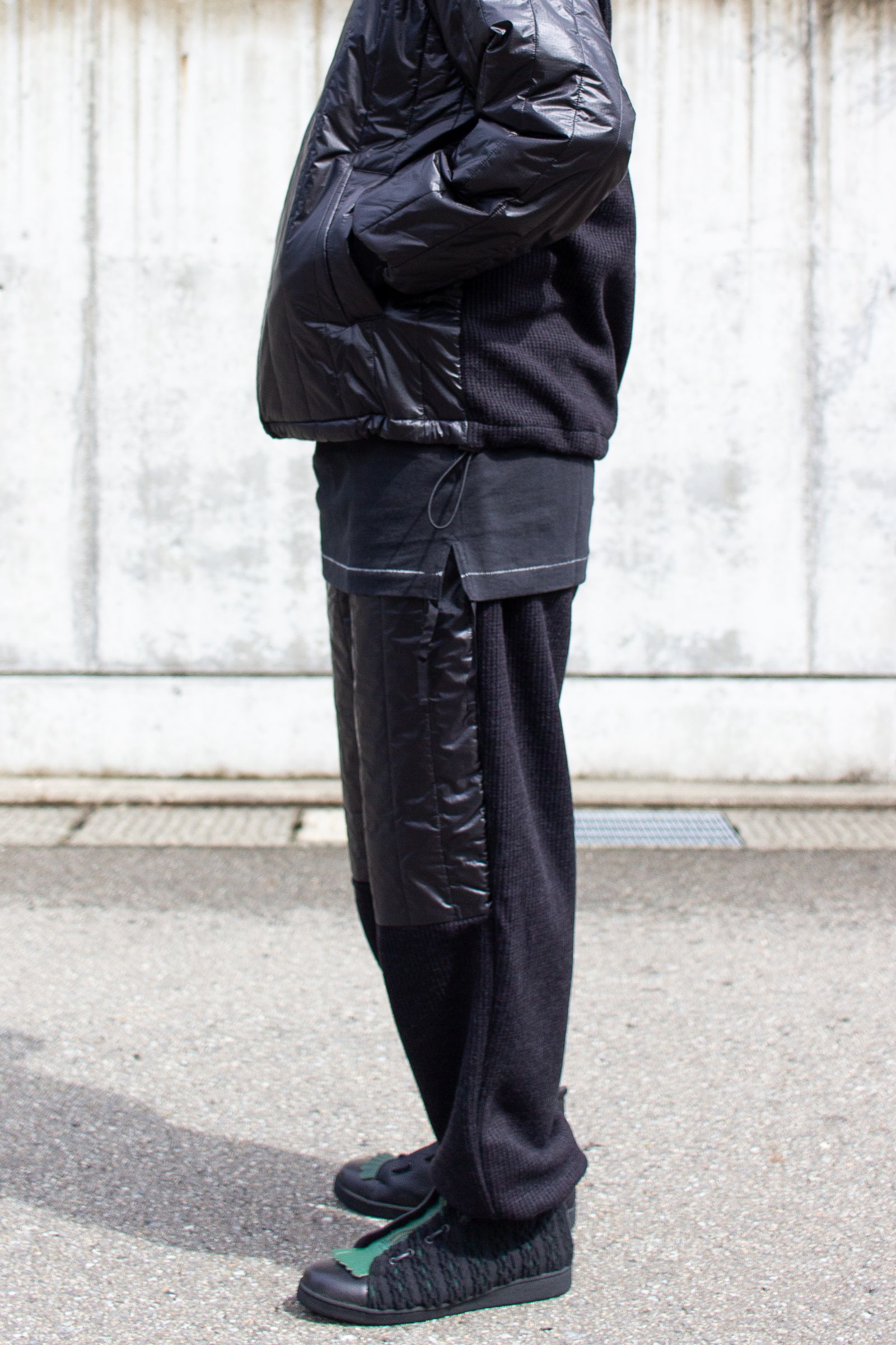 ALL BLACK セットアップコーデ『VOO + RYU + CPH + meagratia』