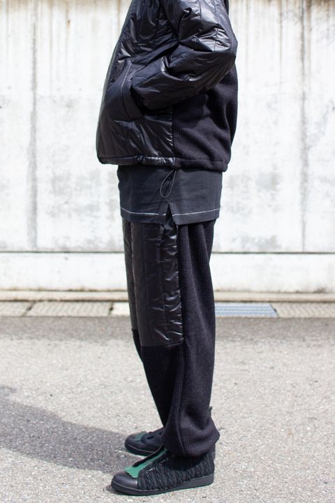 ALL BLACK セットアップコーデ『VOO + RYU + CPH + meagratia』