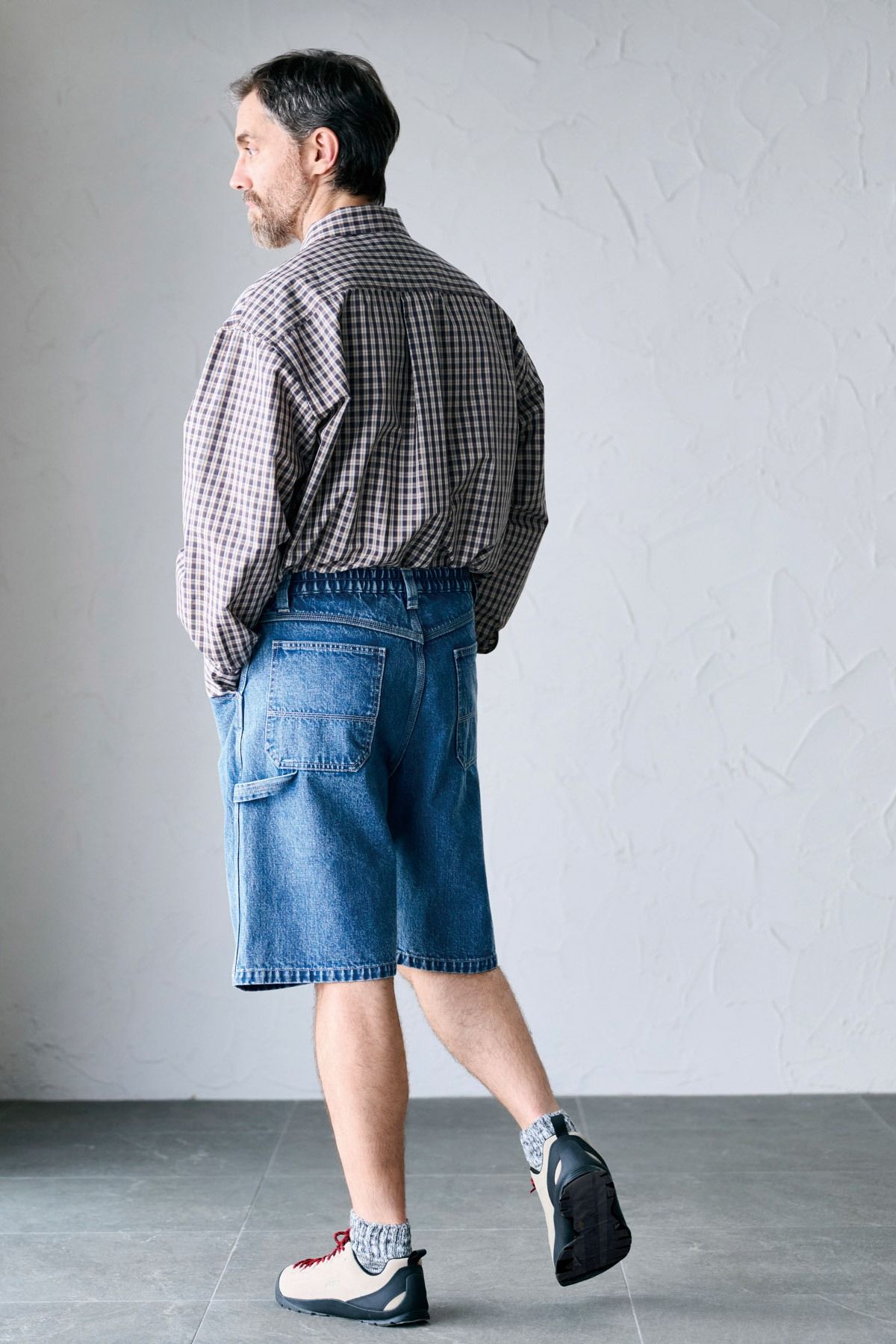 PURISM / EASY CARPENTER SHORT デニムイージーショーツ - INDIGO