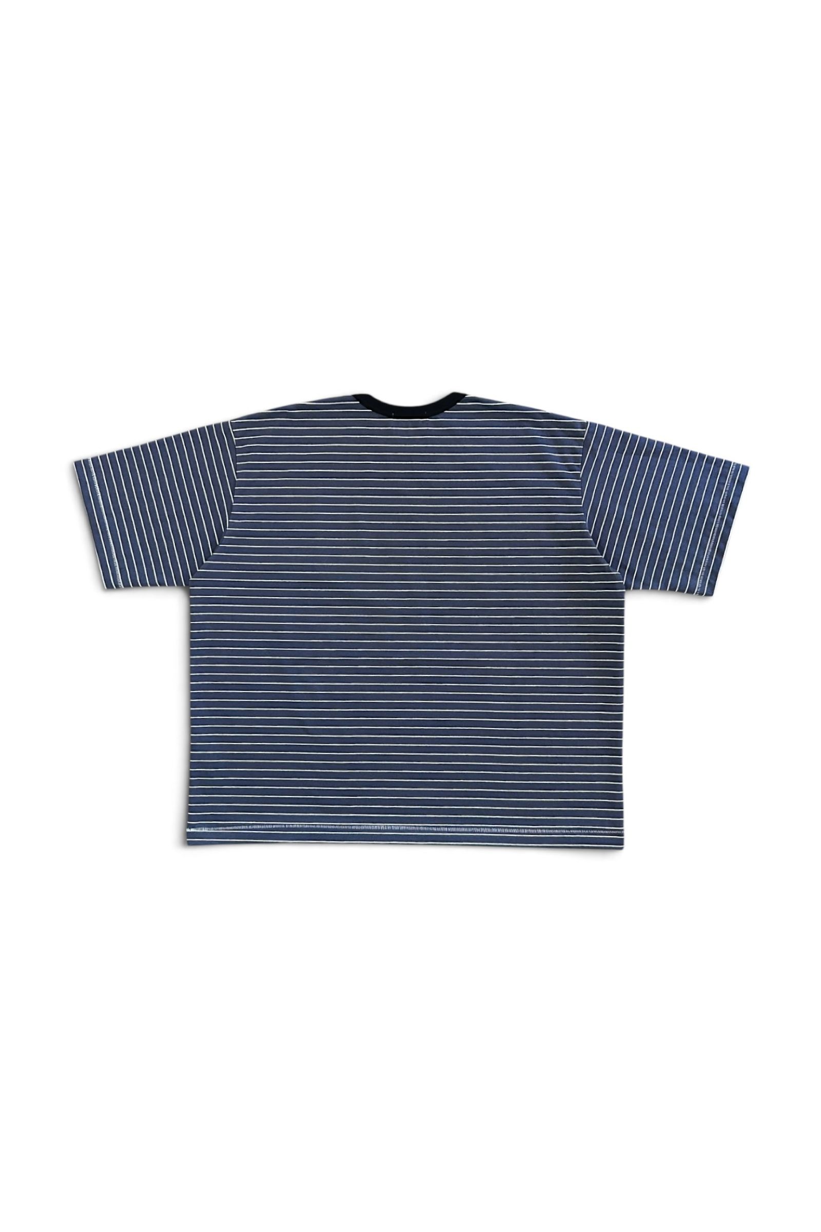 ECHOES-TEE  / エコーズTシャツ : ボーダーTシャツ - GRAY