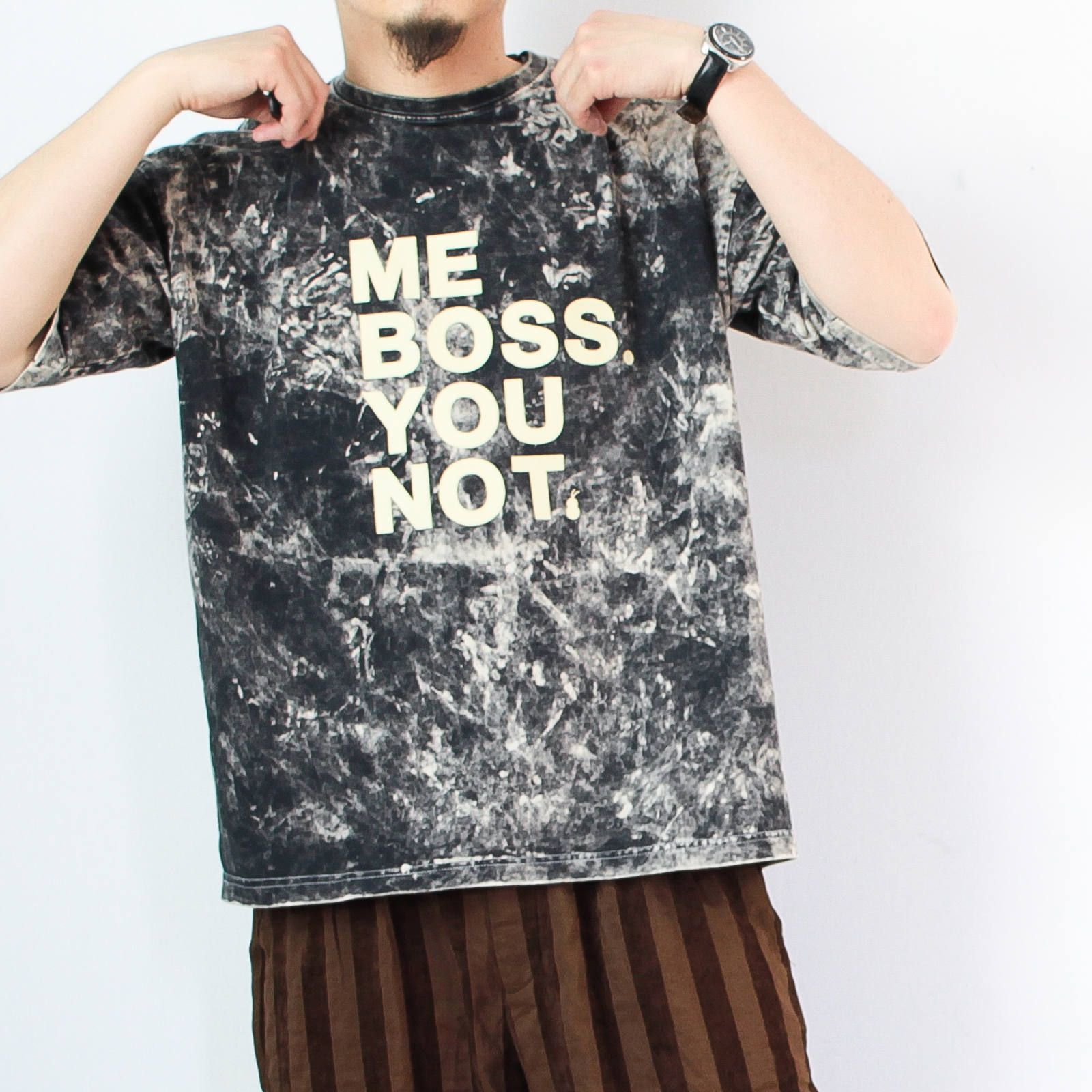 ボリス ビジャン サベリ / 硫化染め+水染めテレコレイヤード LS T