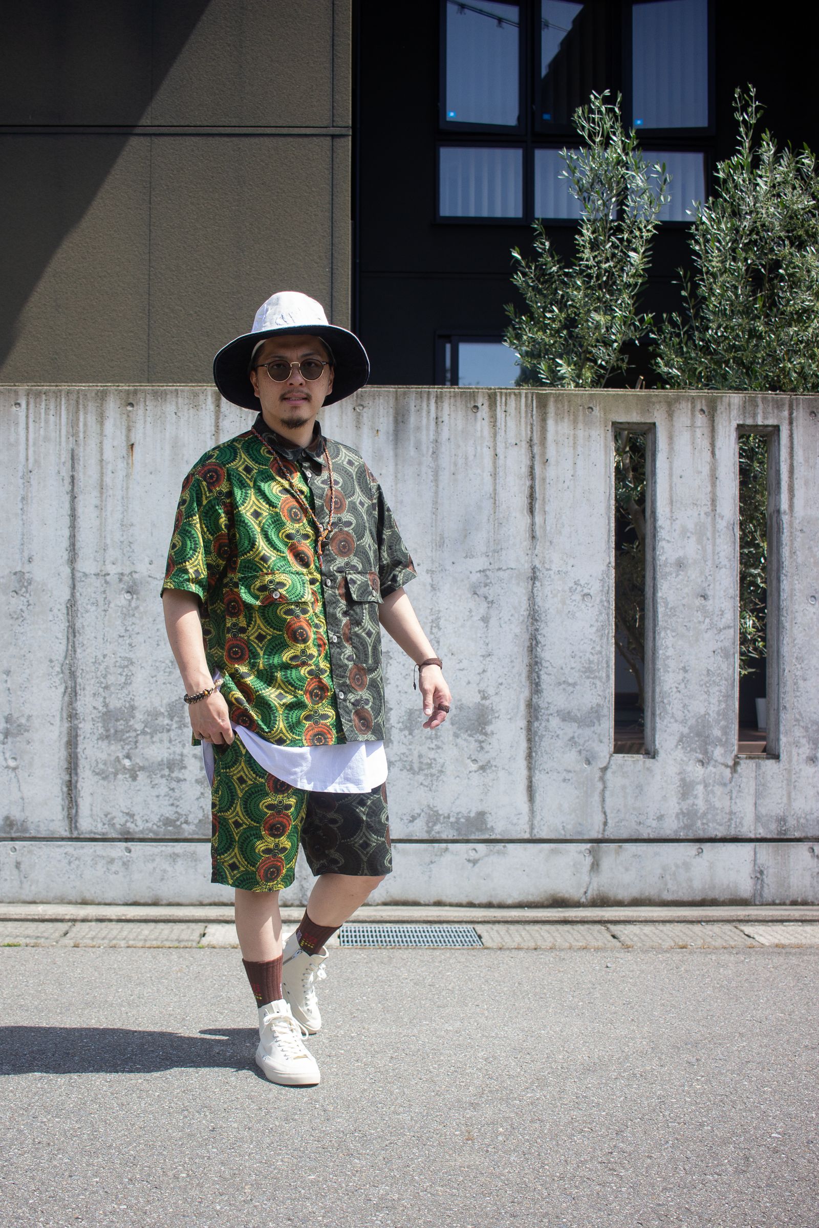 夏のセットアップスタイル『VOO + tomoshibi + BILLY BUDDUSKY + FOOT INDUSTRY + Dr,Ray』