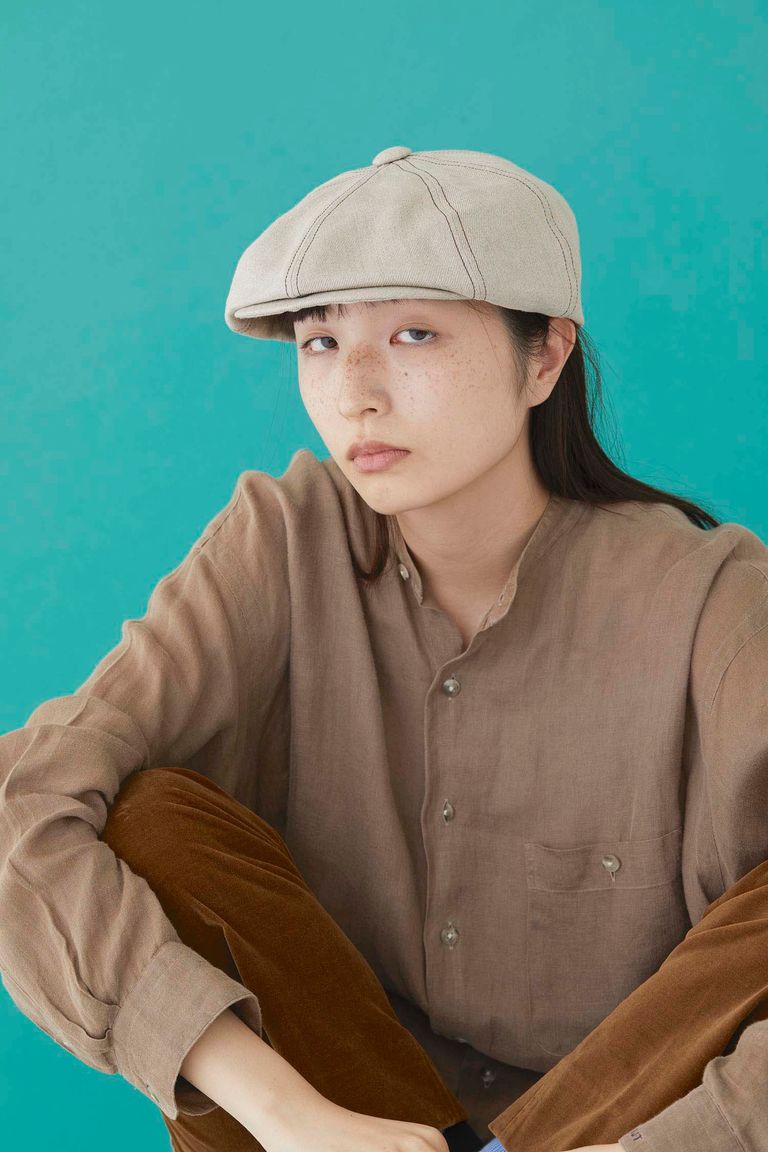 CPH - 575LD LINEN DENIM CASQUETTE / リネンデニムキャスケット(帽子