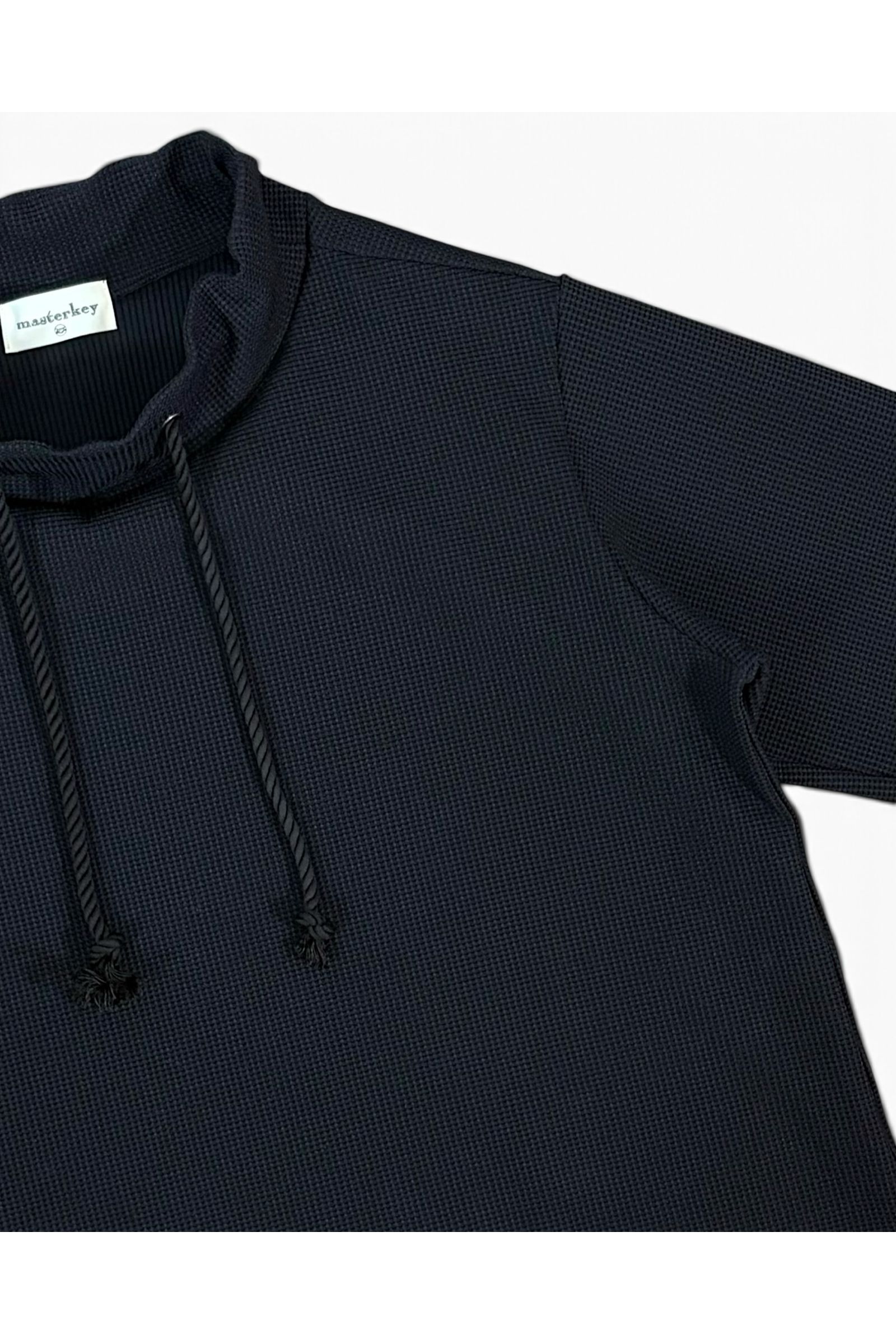 FISHERMAN-SWAET / フィッシャーマン スウェット : モックネックプルオーバー - BLACK